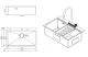 Мойка для кухни Milacio Denia 75 Steel MC.77420 в комплекте со смесителем и коландером нержавеющая сталь
