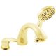 Смеситель на борт ванны Rav Slezak Dunaj D469.5YZ золото