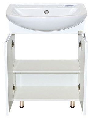 Напольная тумба под раковину Misty Лаванда 70см белый