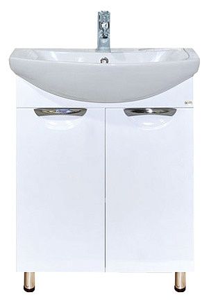 Напольная тумба под раковину Misty Лаванда 60см белый