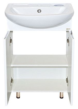 Напольная тумба под раковину Misty Лаванда 60см белый