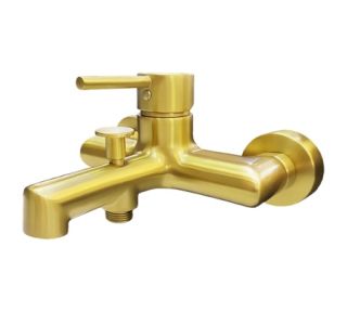 Смеситель для ванны AltroBagno Metropoli 0219 OrSp матовое золото