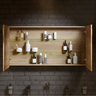 Зеркало-шкаф Aqwella Mobi MOB0410+MOB0717W 100 см