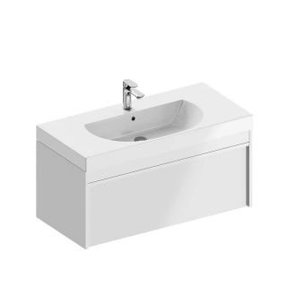 Тумба под раковину Kerama Marazzi Modula MOD.100.1+1\WHT 100 см белый