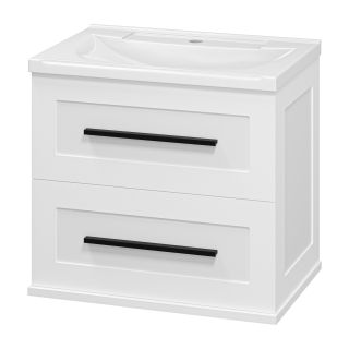 Подвесная тумба под раковину Misty Модерн 60см белый