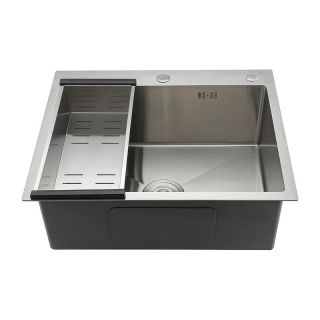 Мойка для кухни с коландером Gappo GS6050 сатин