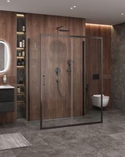 Душевой уголок CEZARES MOLVENO-AH-12-160/90-C-GM-IV