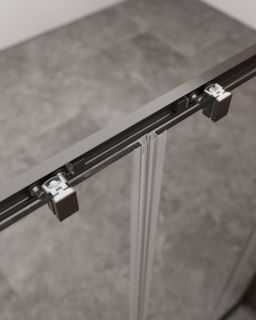 Душевая дверь CEZARES MOLVENO-BF-2-170-C-GM-IV оружейная сталь