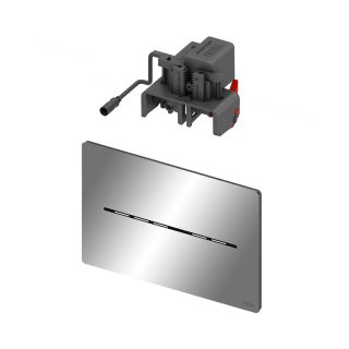 Электронная панель смыва TECE TECEsolid 9240461 с бесконтактной активацией питание от сети 6 В хром глянцевый