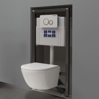 Система инсталляции для подвесного унитаза Sava Fix Slim