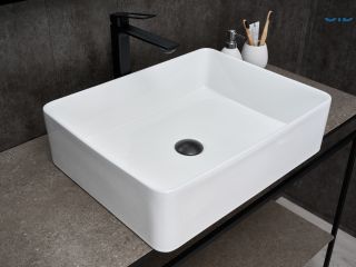 Раковина Gid N9104 51236 накладная белая 52x41x13.5