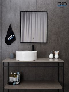 Раковина Gid N9130 51212 накладная белая 41.5x41.5x16.5