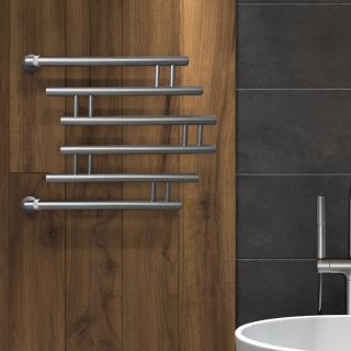 Полотенцесушитель водяной Indigo Zip FZW50-50GFM 50x50 см графит металлик