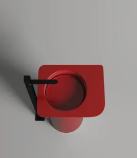 Напольная раковина Salini Ninfea 01 S-Stone 130221MRF 54см RAL полностью