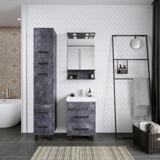 Тумба под раковину Бриклаер Чили 4627125415203 55 см цемент