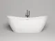 Ванна из искусственного камня Salini Noemi S-Sense 101811G 185x81см белый глянцевый