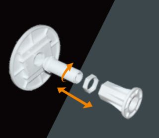 Ножки к поддону RGW N-08 8 шт