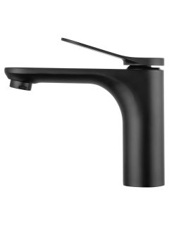 Смеситель для раковины Wonzon & Woghand WW-A40482-MB чёрный матовый