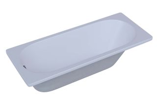Акриловая ванна Aquatek Оберон OBR160-0000026 160х70 см с фронтальным экраном сборно-разборный сварной каркас