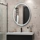 Зеркало с подсветкой Continent Credo ЗЛП372 с сенсорным выключателем 70см