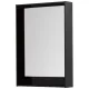 Зеркало с подсветкой Aquanet Милан 306383 60 см чёрный