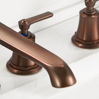 Смеситель на борт ванны Swedbe Terracotta Art 2508 на пять отверстий бронза