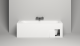 Ванна из искусственного камня Salini Orlanda Kit S-Sense 102111M 170x70см белый матовый