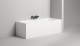 Ванна из искусственного камня Salini Orlanda Kit S-Sense 102115M 160x70см белый матовый