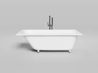 Ванна из искусственного камня Salini Orlanda S-Stone 102025MRH 160x70см RAL снаружи