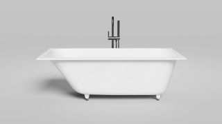 Ванна из искусственного камня Salini Orlanda S-Sense 102012M 180x80см белый матовый