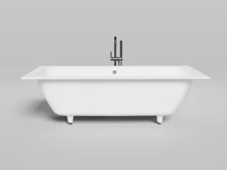 Ванна из искусственного камня Salini Orlanda Axis S-Stone 103221MRH 190x80см RAL снаружи