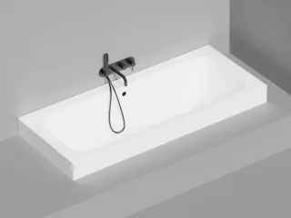 Ванна из искусственного камня Salini Orlanda Axis S-Sense 103211MRH 190x80см RAL снаружи