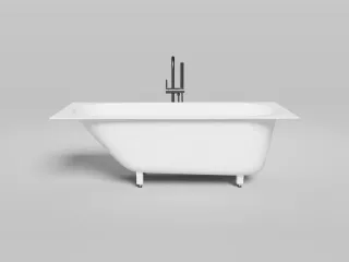 Ванна из искусственного камня Salini Ornella S-Stone 102323M 170x70см белый матовый