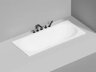 Ванна из искусственного камня Salini Ornella Axis Kit S-Stone 103523M 170x75см белый матовый