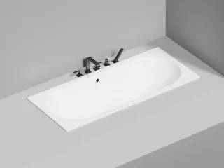 Ванна из искусственного камня Salini Ornella Axis S-Stone 103423M 170x75см белый матовый