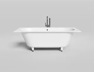 Ванна из искусственного камня Salini Ornella Axis 104613G 170x70см S-Sense белый глянцевый