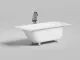 Ванна из искусственного камня Salini Ornella Kit S-Sense 102414GRF 170x80см RAL полностью