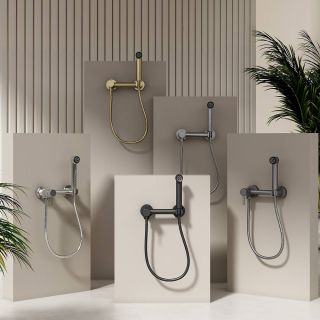 Гигиенический душ со смесителем Splenka S99.51.06 чёрный