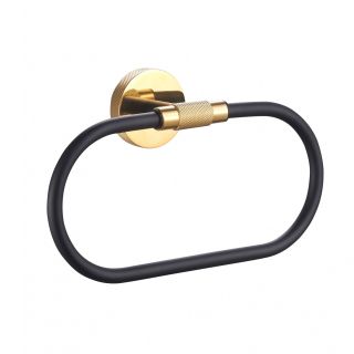 Вешалка для полотенец Wonzon & Woghand Majestic WW-9213 чёрный/золото