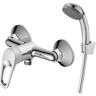 Смеситель для душа Decoroom с лейкой хром DR21056