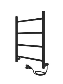 Полотенцесушитель электрический Indigo Line LСLE50-40BRR 50x40 см чёрный муар