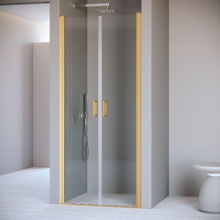 Душевая дверь RGW PA-104Gb 060810410-16 100см брашированное золото