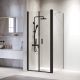 Душевой уголок RGW PA-134B (PA-104B+Z-050-2B+O-204B) 060814488-14 80x80см чёрный