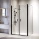 Душевой уголок RGW PA-144B (PA-104B+Z-050-2B+O-204B) 060814478-14 70x80см чёрный