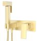 Гигиенический душ со смесителем Splenka S01.52.03 золотой сатин