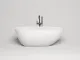 Ванна из искусственного камня Salini Paola In S-Stone 101611SM 160x77см белый матовый
