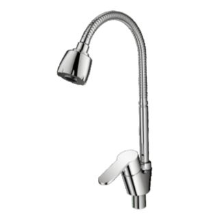 Смеситель для кухни Prohanss P64.47 с гибким изливом и режимом душ хром