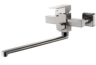 Смеситель для ванны Haiba HB22803 сталь