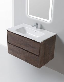 Керамическая раковина на тумбу BelBagno 80см NDR-800-LVB