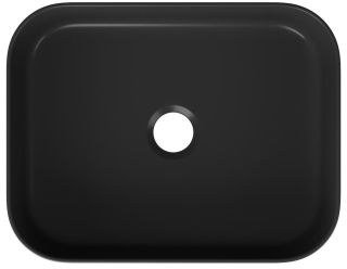 Раковина Point Меркурий PN43832BM 50см чёрный матовый